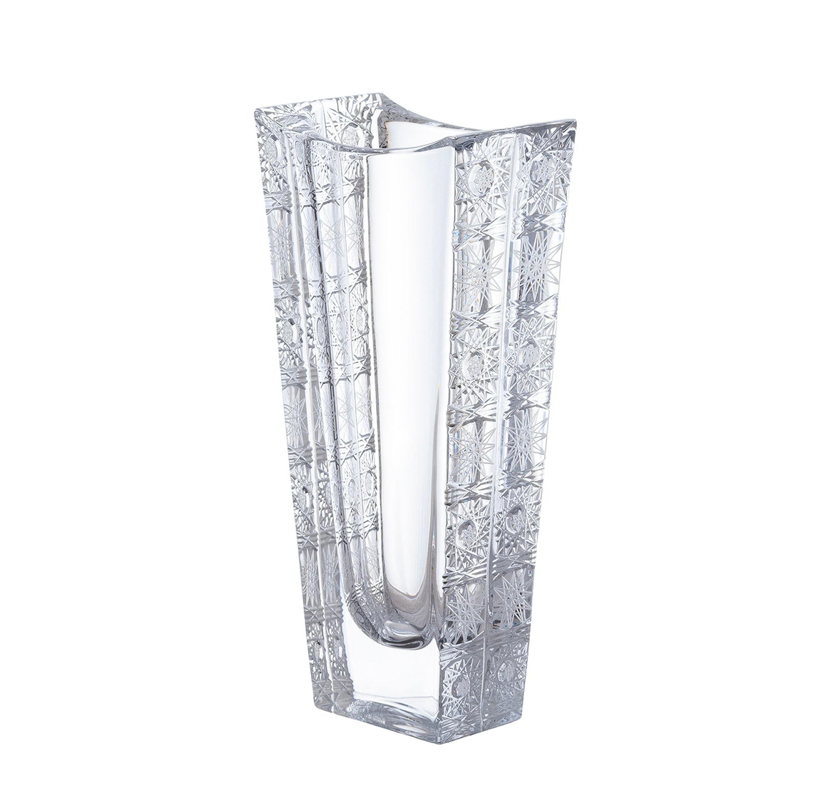 ボヘミアクリスタル　チェコ　大きい花瓶　500pk Amazon.co.jp: ボヘミアクリスタル 500PK 一輪挿し （437/500/7